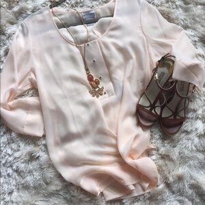 Soft Surroundings Cream Blouse